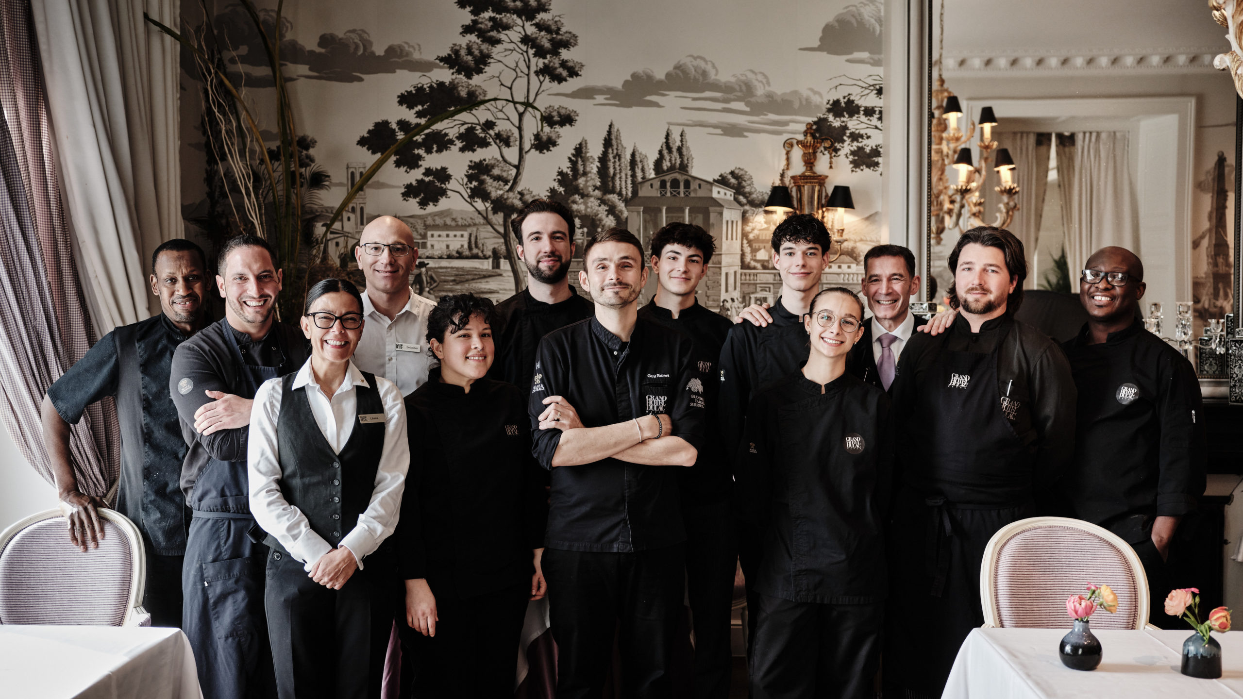 The Grand Hôtel du Lac team