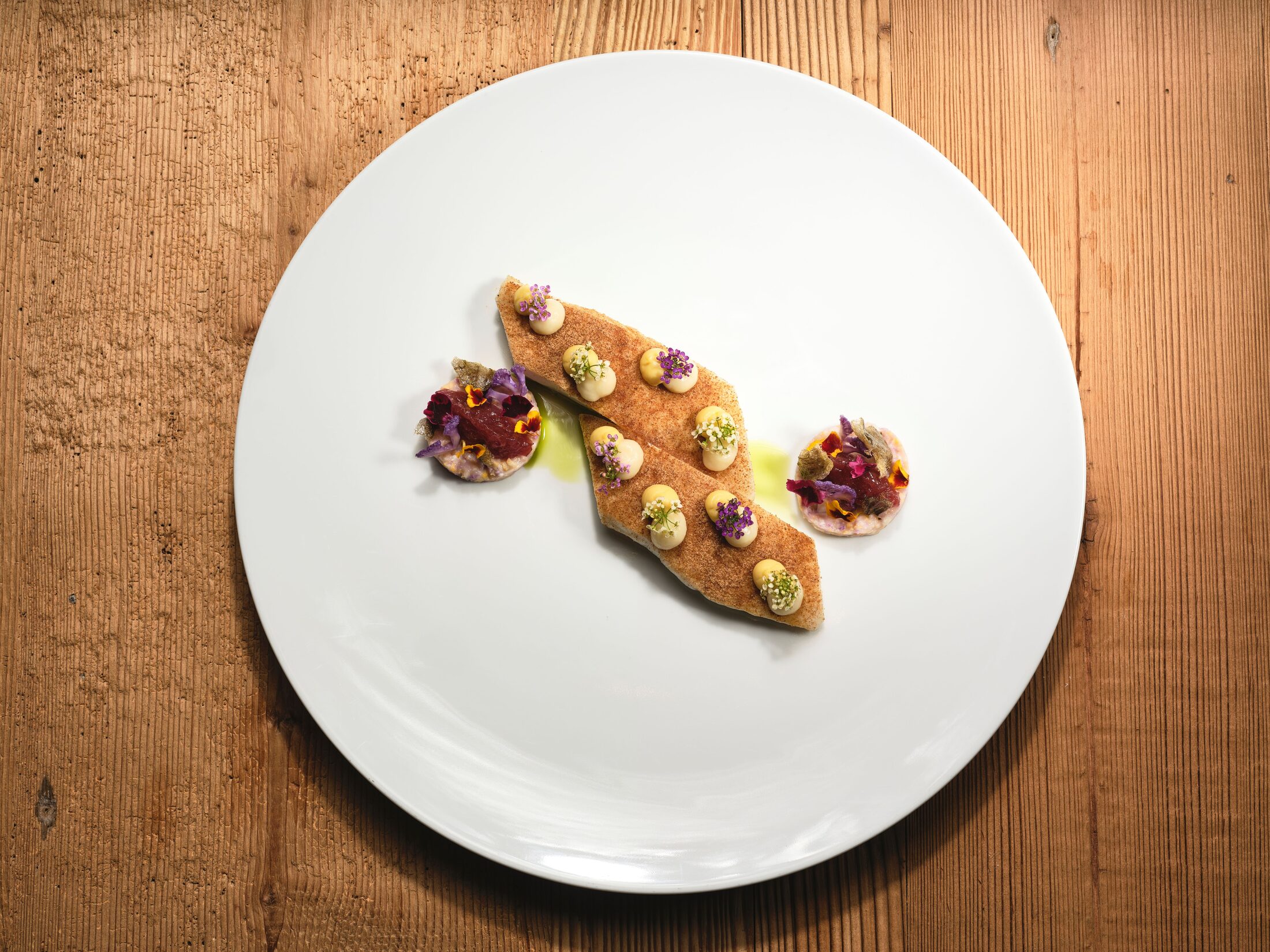 A dish by Guy Ravet